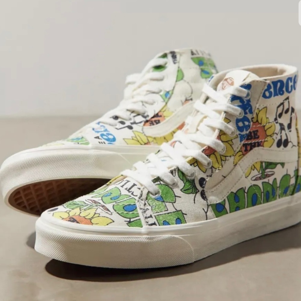 Vans Sk8-Hi 6.5 Tapered Eco Theory Sneakers NEW NIB
